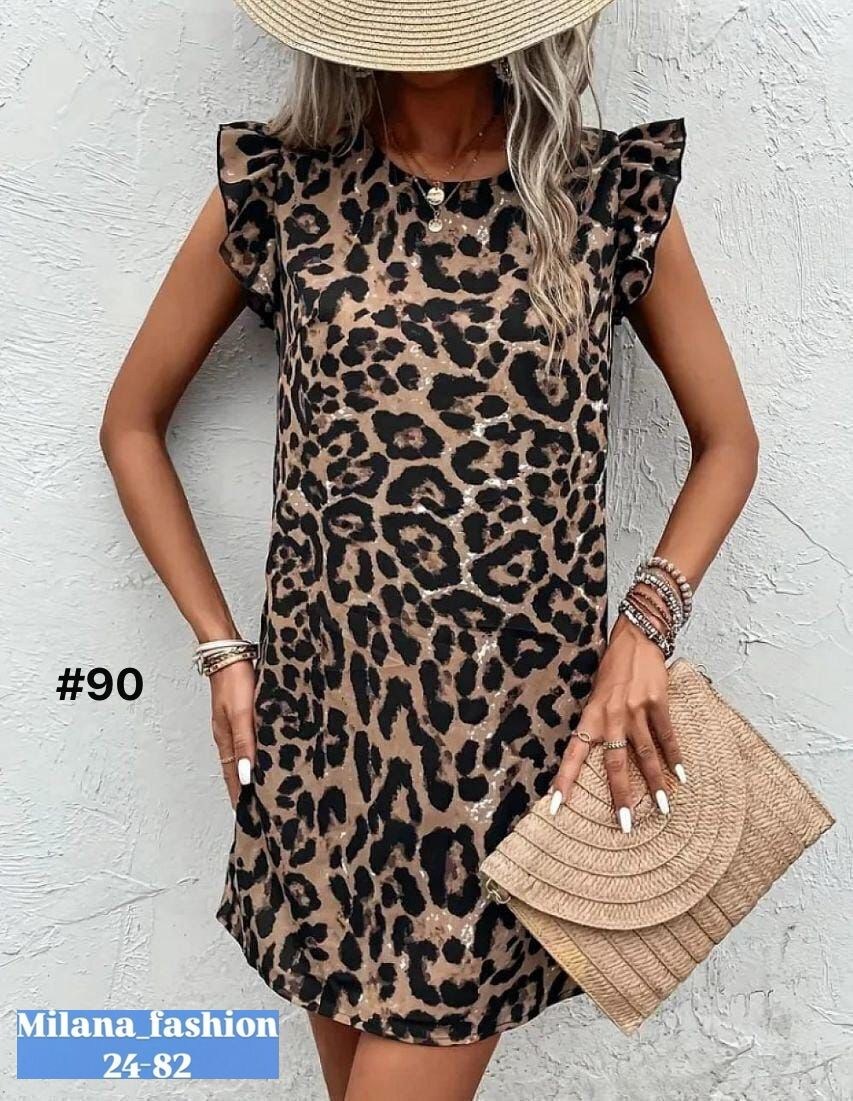 женское платье с леопардовым принтом,мини-платье с леопардовым принтом коричневый,платье мини с леопардовым принтом,платье с леопардовым принтом,платье леопард