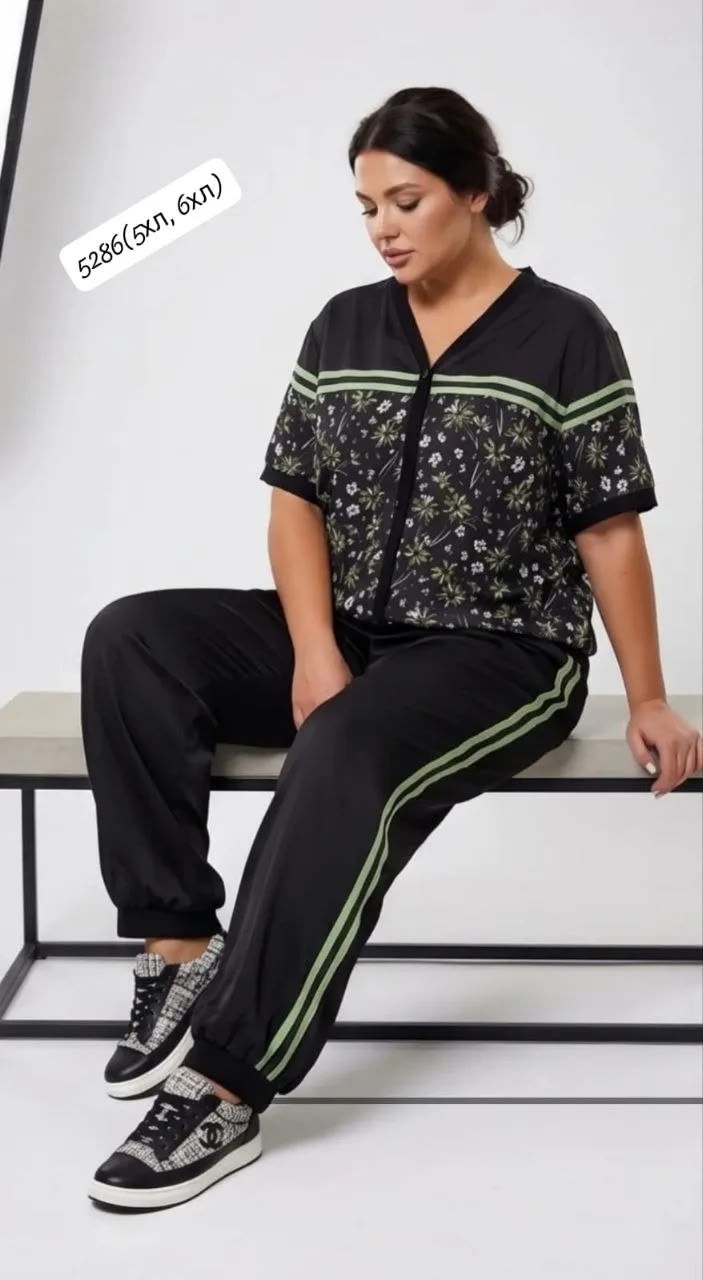 костюм женский,костюм с брюками,блуза женская,, больших размеров