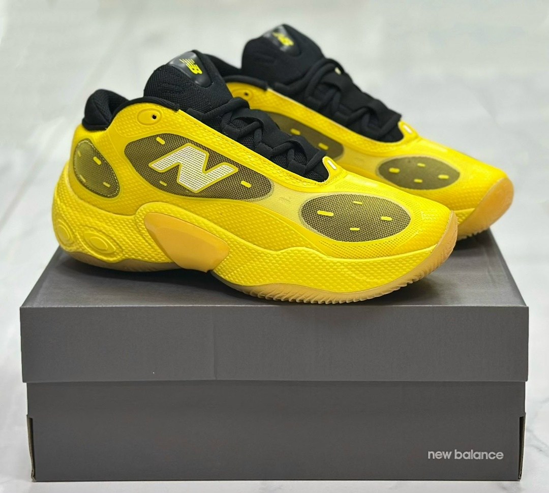 кроссовки new balance,баскетбольная ,баскетбольные кроссовки,кроссовки,желтые кроссовки