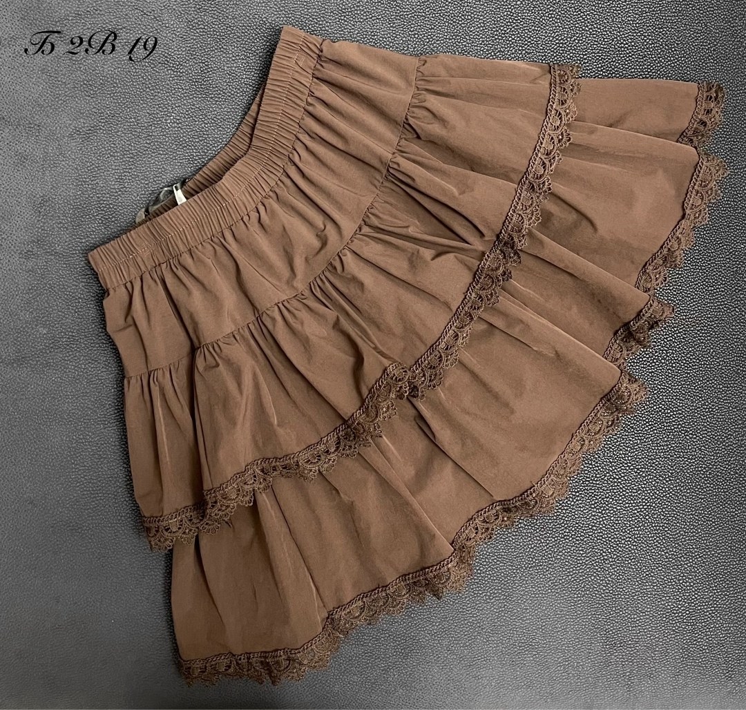 юбка,женская юбка,юбка с оборками,модная юбка,юбка с воланами