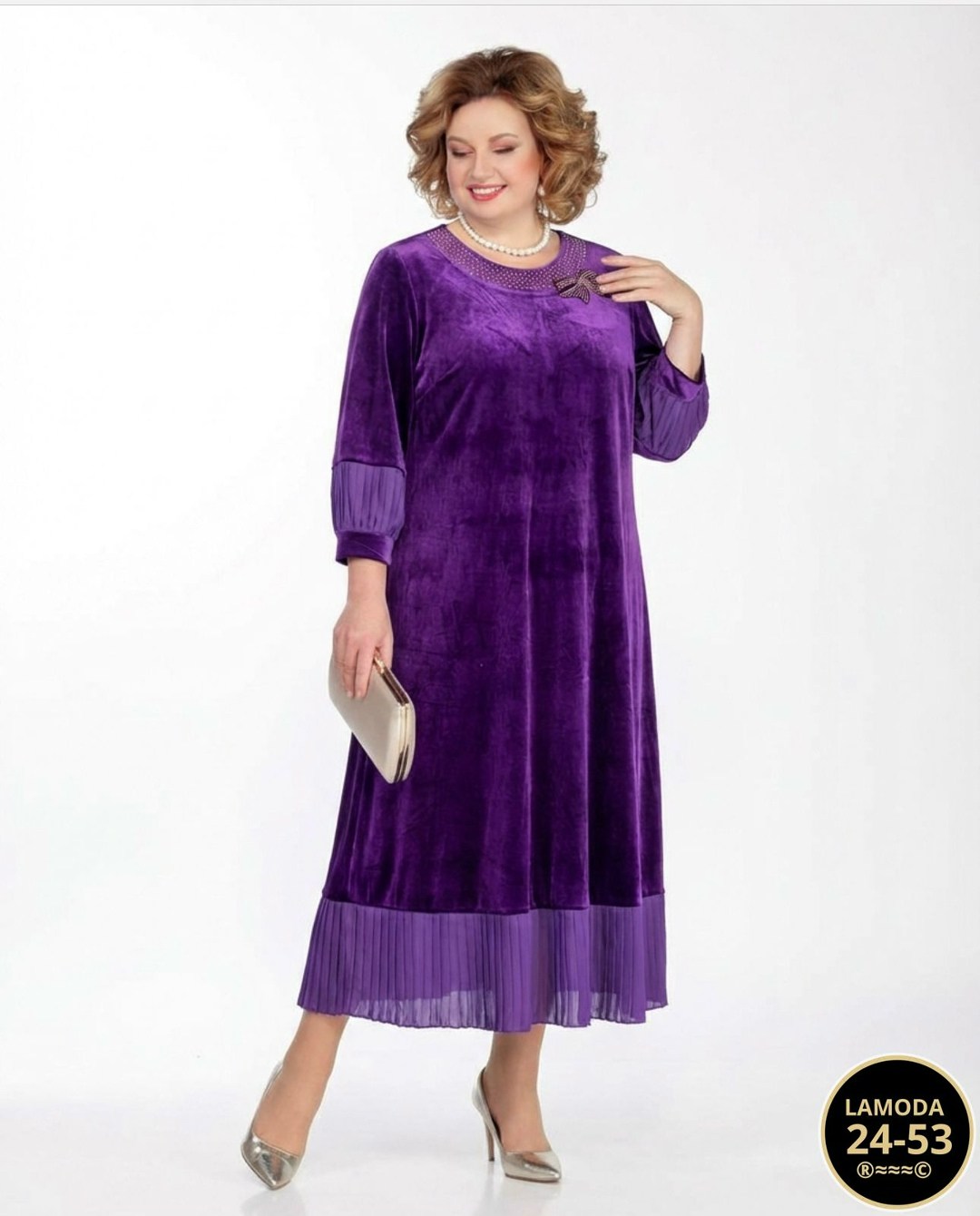 нарядное платье,женские платья больших размеров,платье женской,платье из бархата для полных,стильное платье