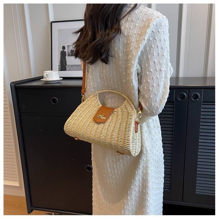 женская соломенная сумка,сумка лето 2026 широкая соломенная,соломенная сумка,сумки плетеная,ручная плетеная сумка