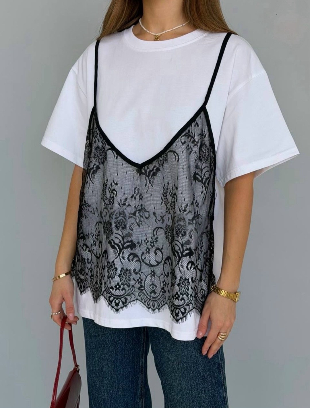 майка с кружевами,футболка с кружевами,футболка с кружевом,кружевная майка,кружевные топы