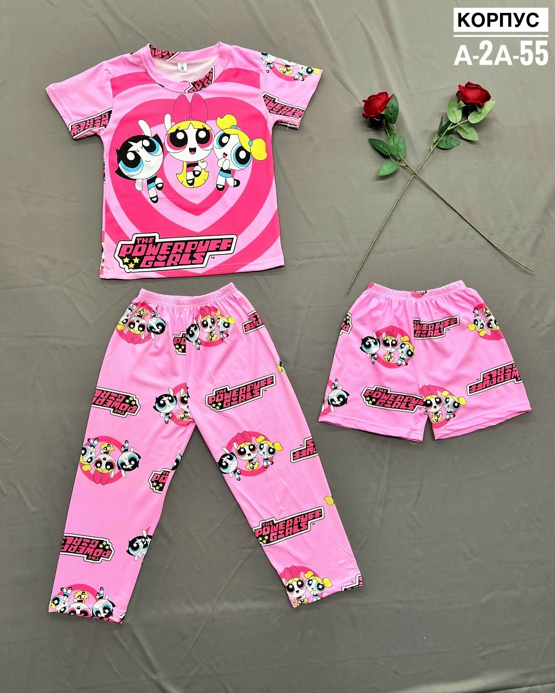 пижама для девочек,комплект одежды девочке,комплект для девочки trp4137,костюм для девочек,комплект пижама