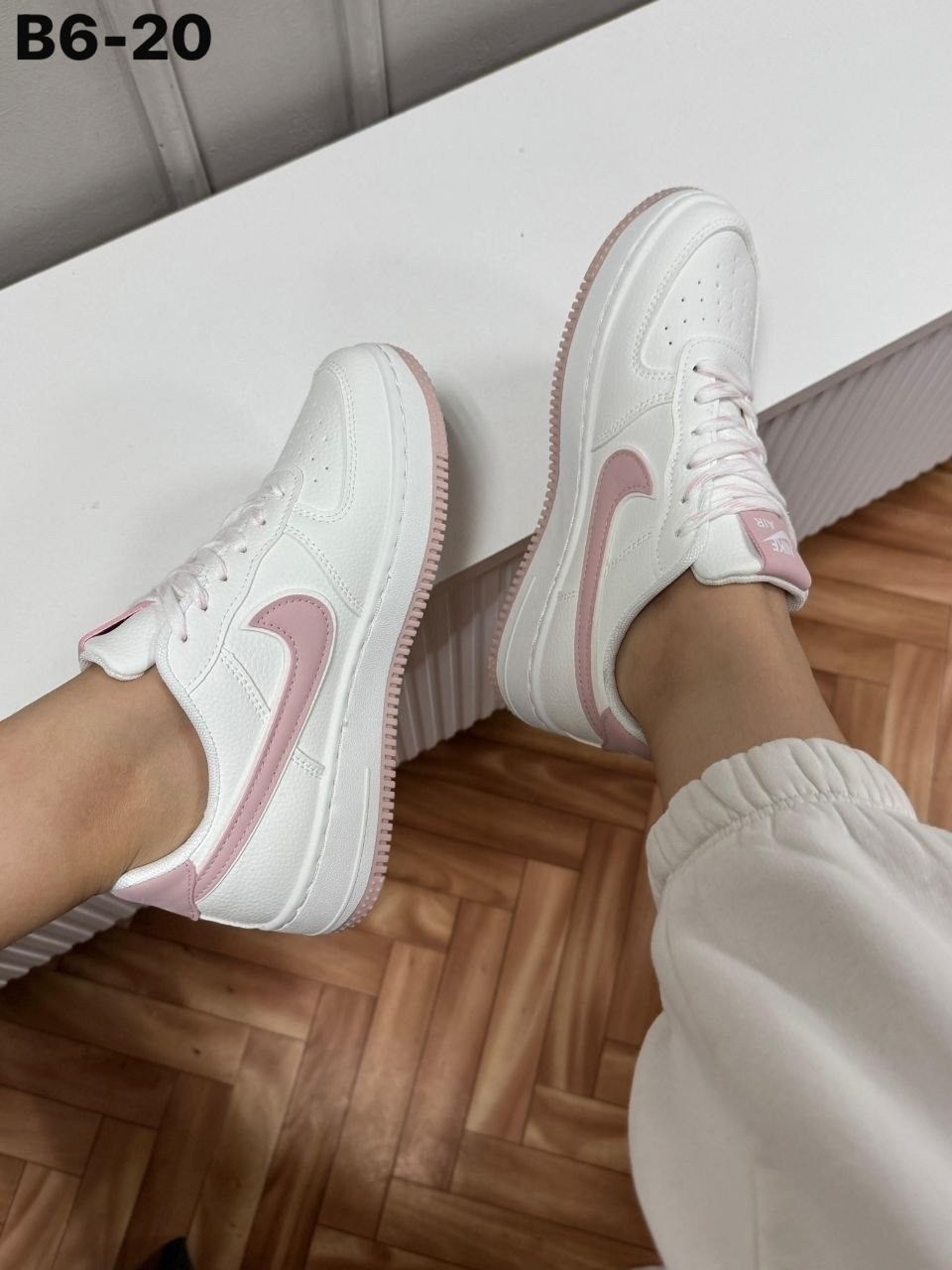 кроссовки женские nike air force 1 shadow,кроссовки,nike air force 1,кроссовки женские nike air force shadow белые с розовым,женские кроссовки в стиле nike air force 1 shadow белые с розовым