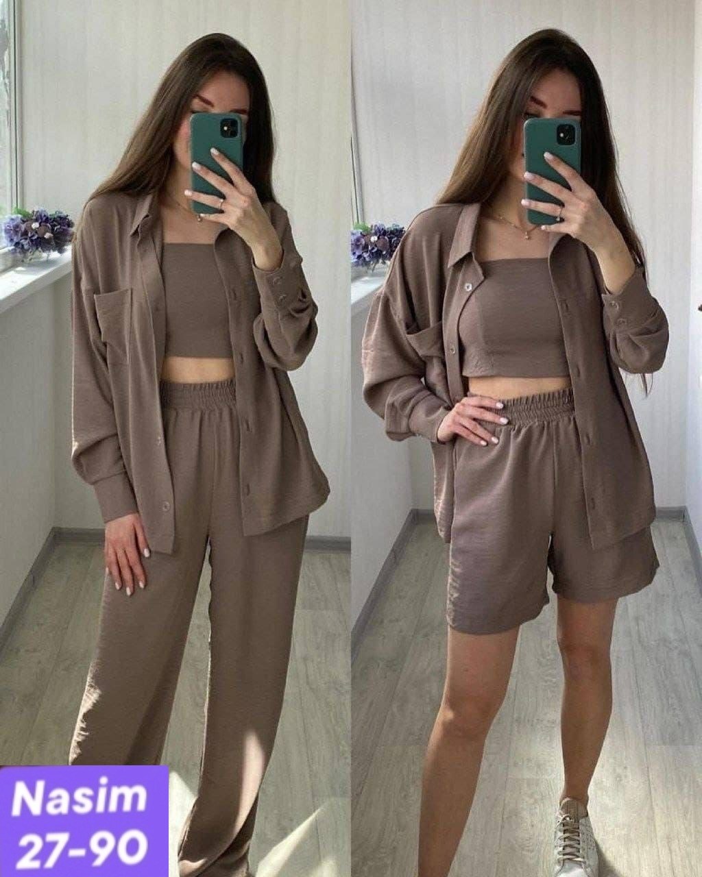 костюм женский тройка,костюм женский летний,костюм женский,летние костюмы,одежда комплект