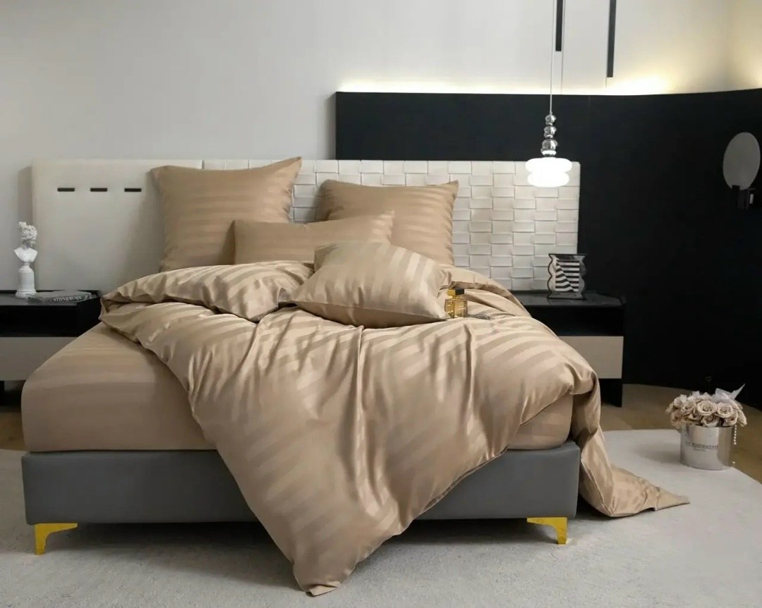 комплект постельного белья евро страйп сатин,комплект постельного белья страйп сатин,страйп сатин постельное белье,комплект постельного белья boris страйп сатин,комплект постельного белья mency