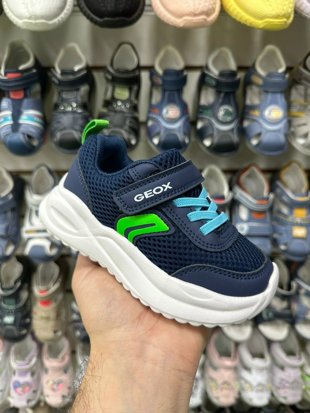 кроссовки geox,кроссовки для мальчика,синие кроссовки,кроссовка детская,кроссовки детские