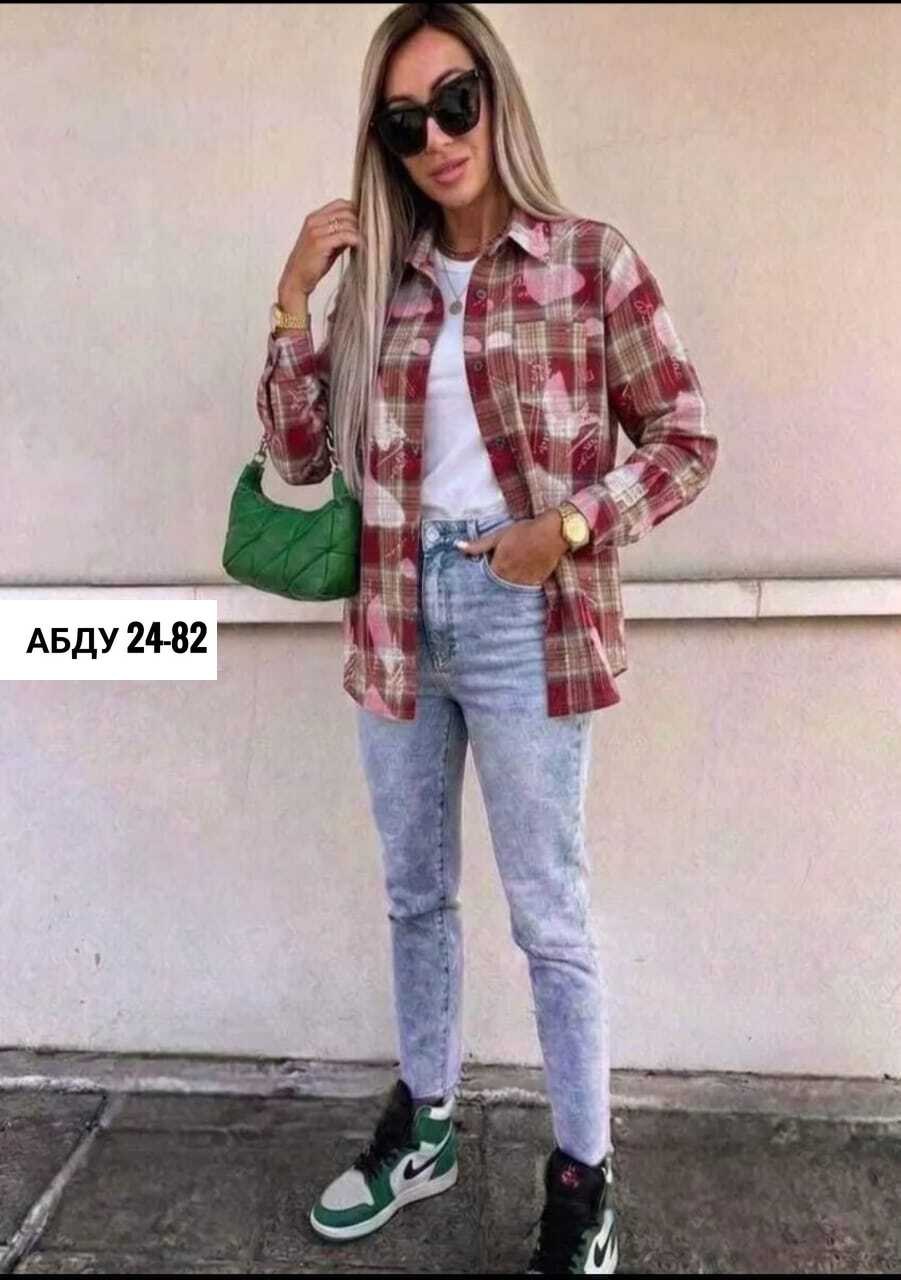 рубашка женская в клетку pinacolada64,рубашка в клетку женская,женская рубашка,рубашка женская в клетку утепленная,рубашка женская 7007 "клетка № 4"