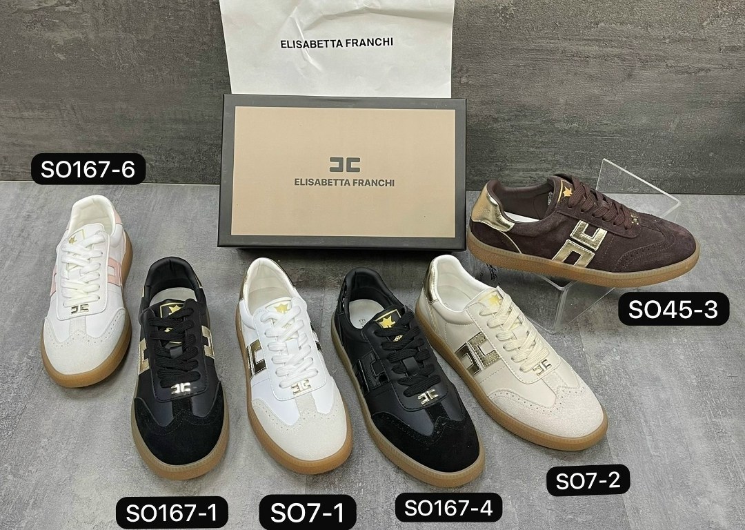 ,кеды elisabetta franchi лх721,обуви,кроссовки fendi, женская