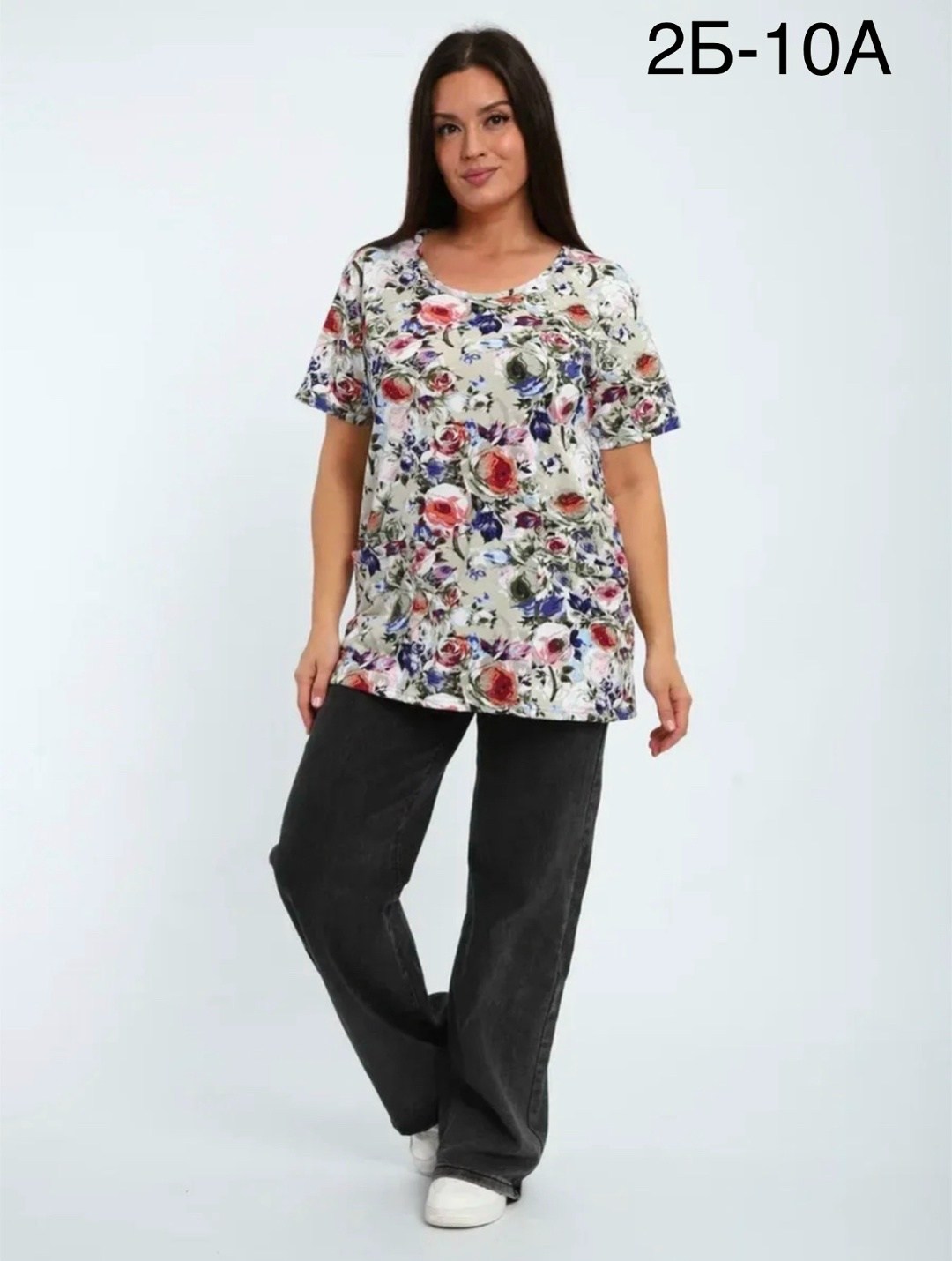 костюм трикотажный,женская туника,костюм женский,костюм с брюками,костюм домашний с брюками modellini 1755