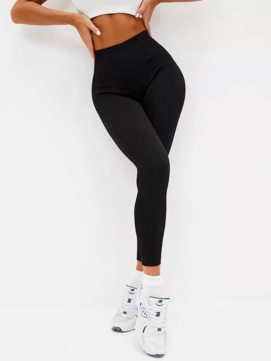 леггинсы с ребристым поясом boohoo черный,леггинсах,легинсы спортивные,black leggings,леггинсы лосины