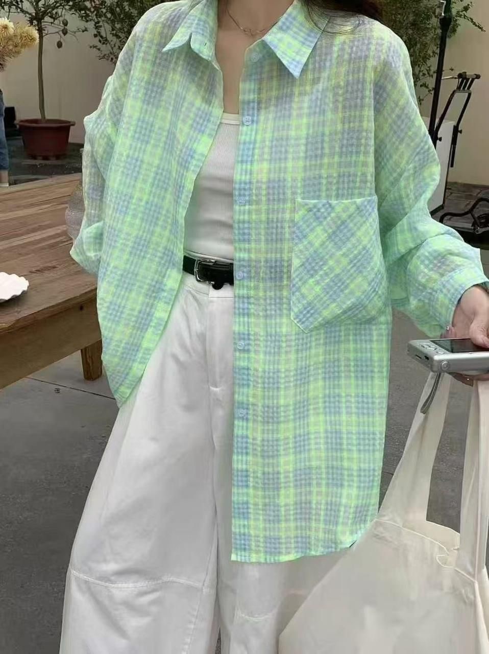 рубашка женская в клетку,рубашка женская оверсайз в клетку,женская клетчатая рубашка,рубашка оверсайз в клетку,рубашка женская