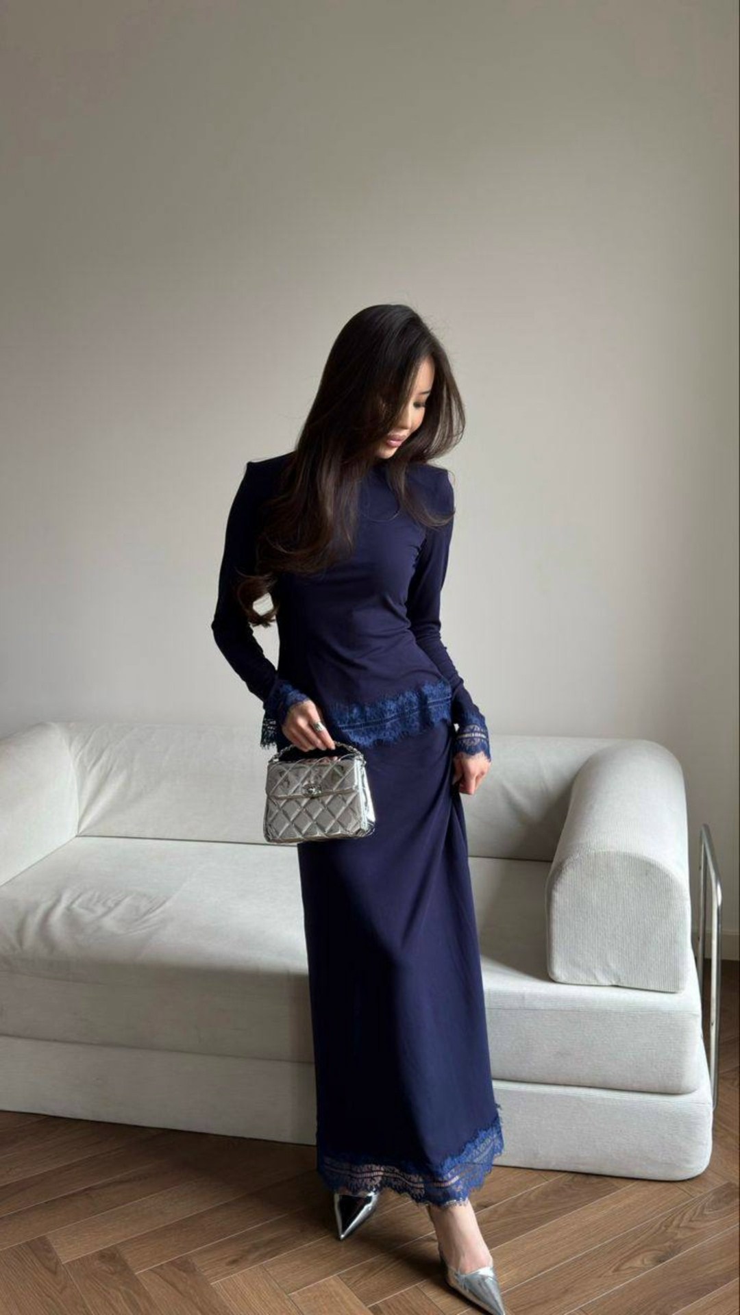 азиатская мода,корейская мода,длинное платье,бордовое платье,платье "хэдли"