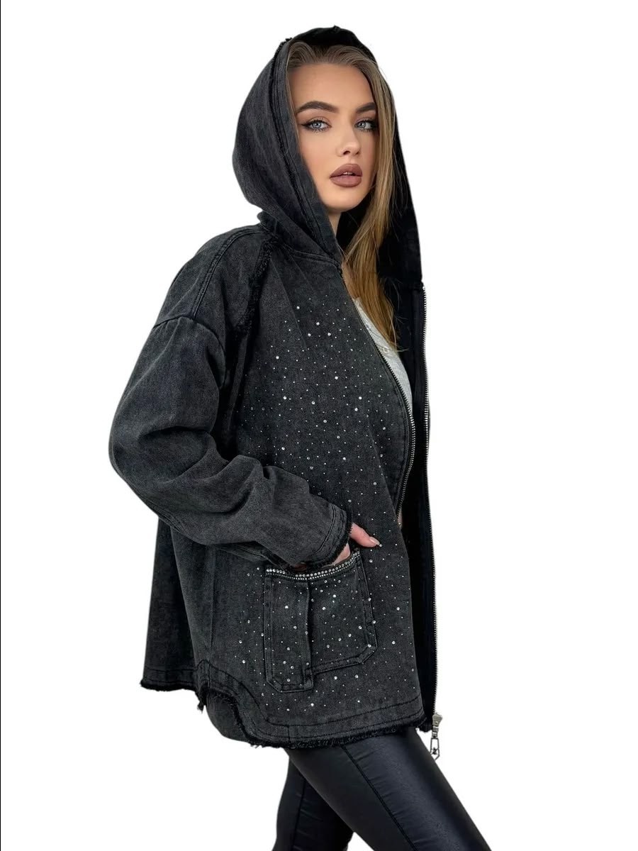 куртка джинсовая,куртка джинсовая женская,джинсовая куртка оверсайз с капюшоном vth store,женская куртка,джинсовая куртка оверсайз с капюшоном grace