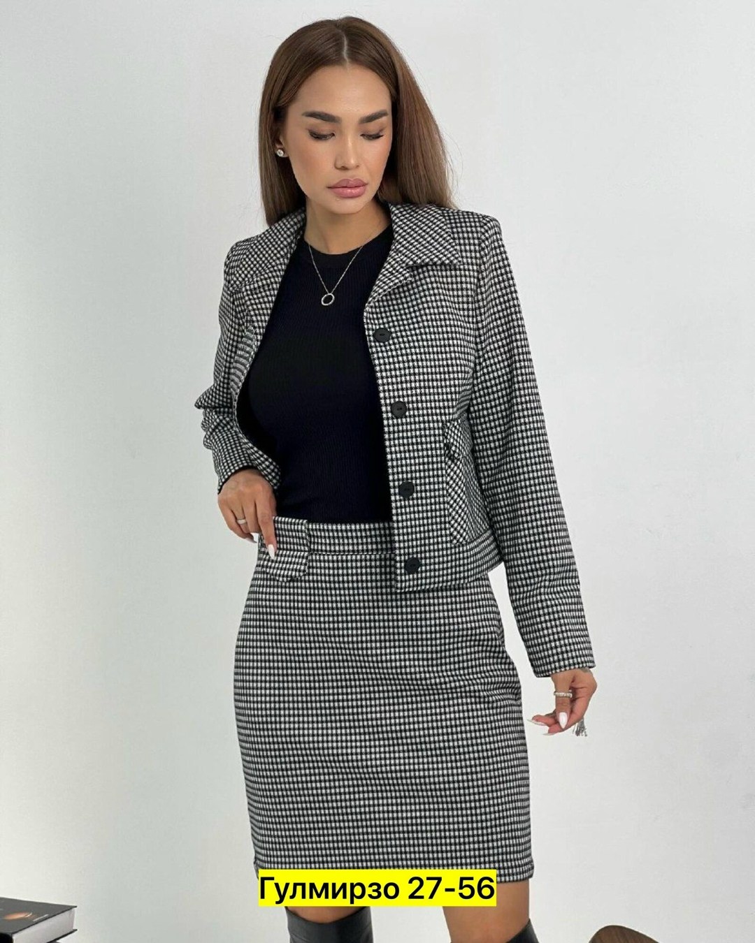 костюм классический двойка пиджак юбка,женский костюм с юбкой,женский костюм двойка трикотаж,твидовый костюм с юбкой,костюм деловой двойка с юбкой ms aycani