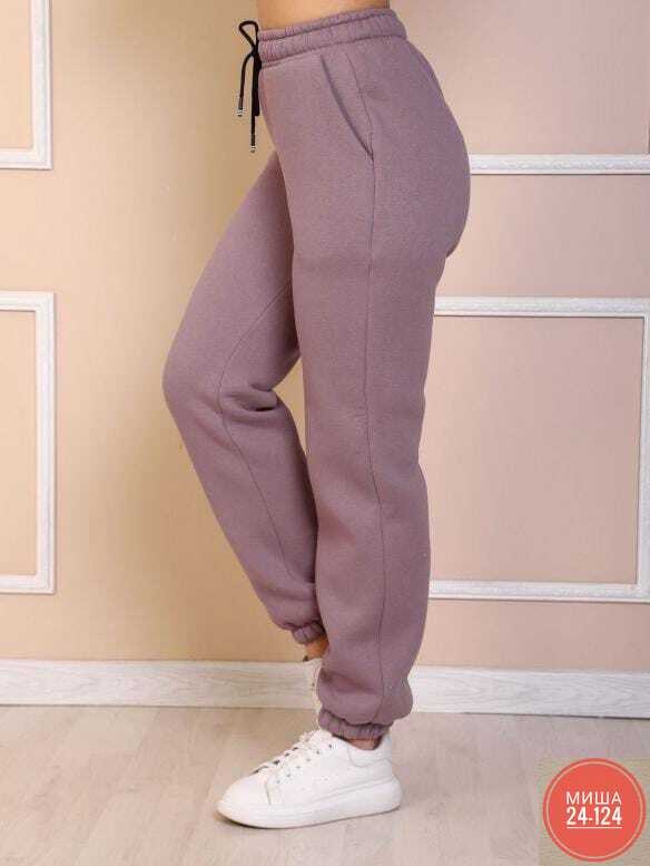 спортивные штаны женские (серый),серые брюки-джоггеры на флисе,спортивные брюки,спортивные брюки женские,женские джоггеры