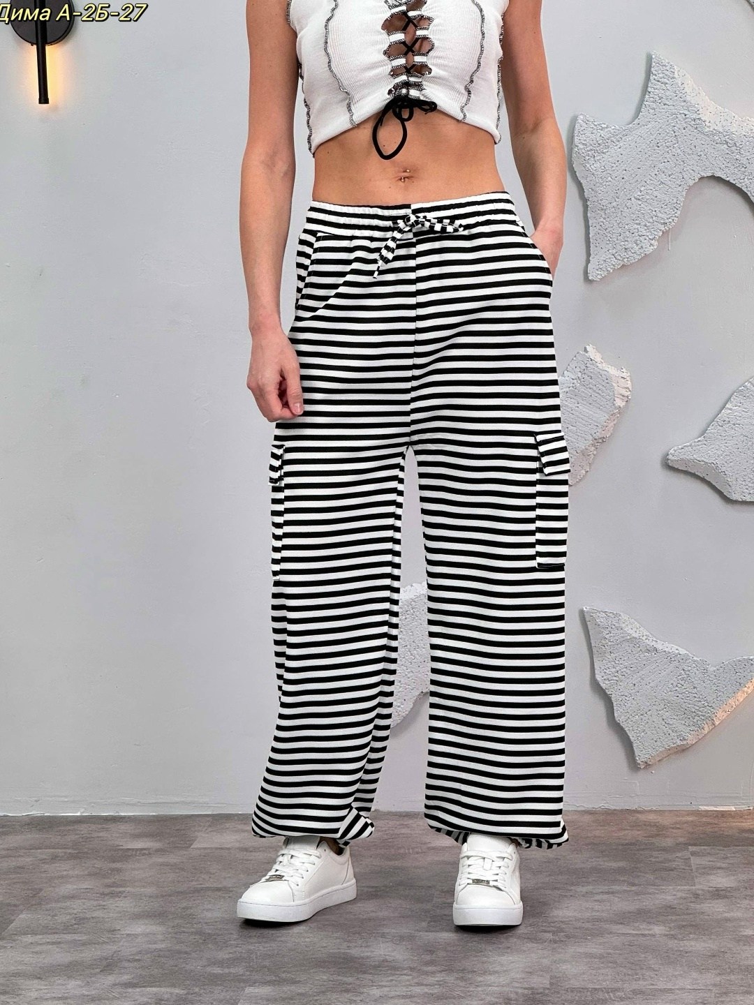 брюки женские,брюки женские широкие,широкие брюки в полоску женские,брюки палаццо,трикотажные брюки