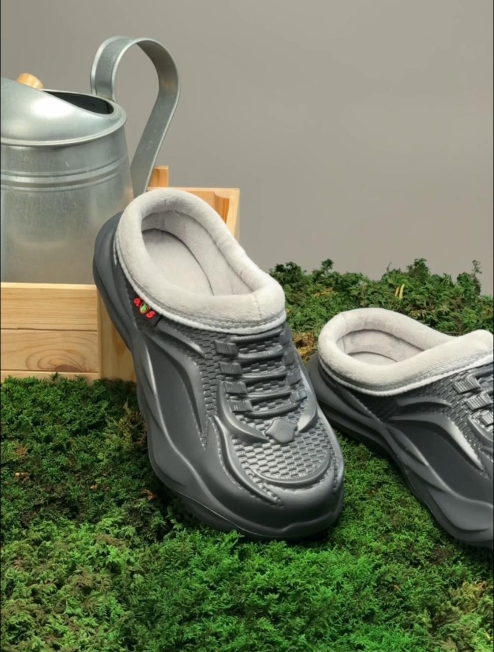 ,галоши на меху, для дома,галоши мужские,модные тапочки