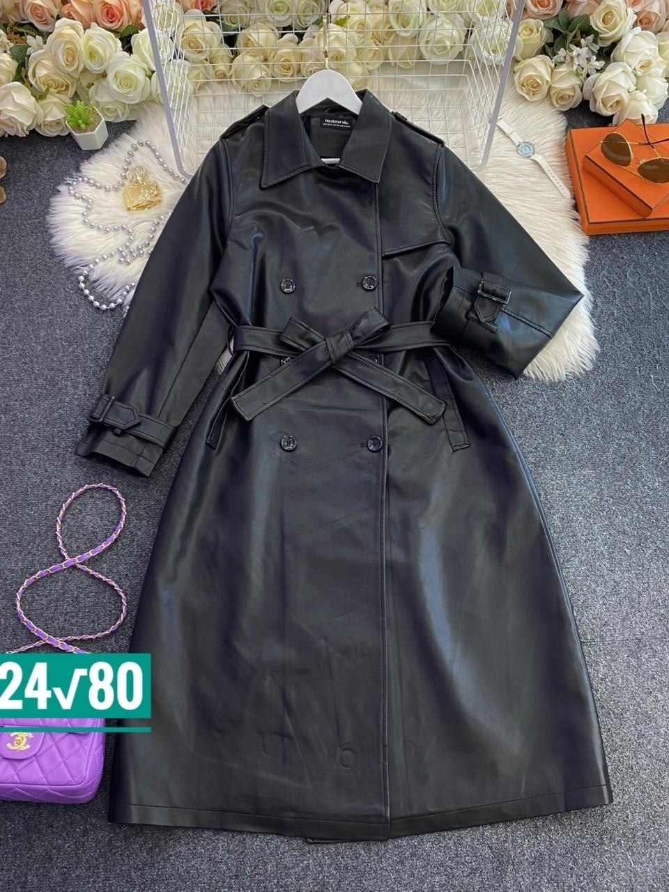 плащ тренч кожаный,тренч кожаный,кожаный плащ женский,тренч эко кожа,кожаный тренч женский
