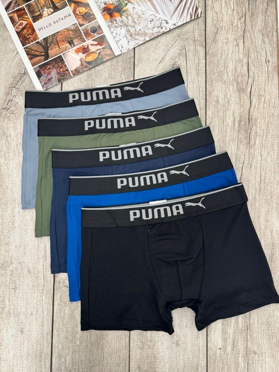 трусы пума мужские боксеры,трусы пума мужские,мужской набор трусов,боксеры набор трусов,комплект трусов мужских