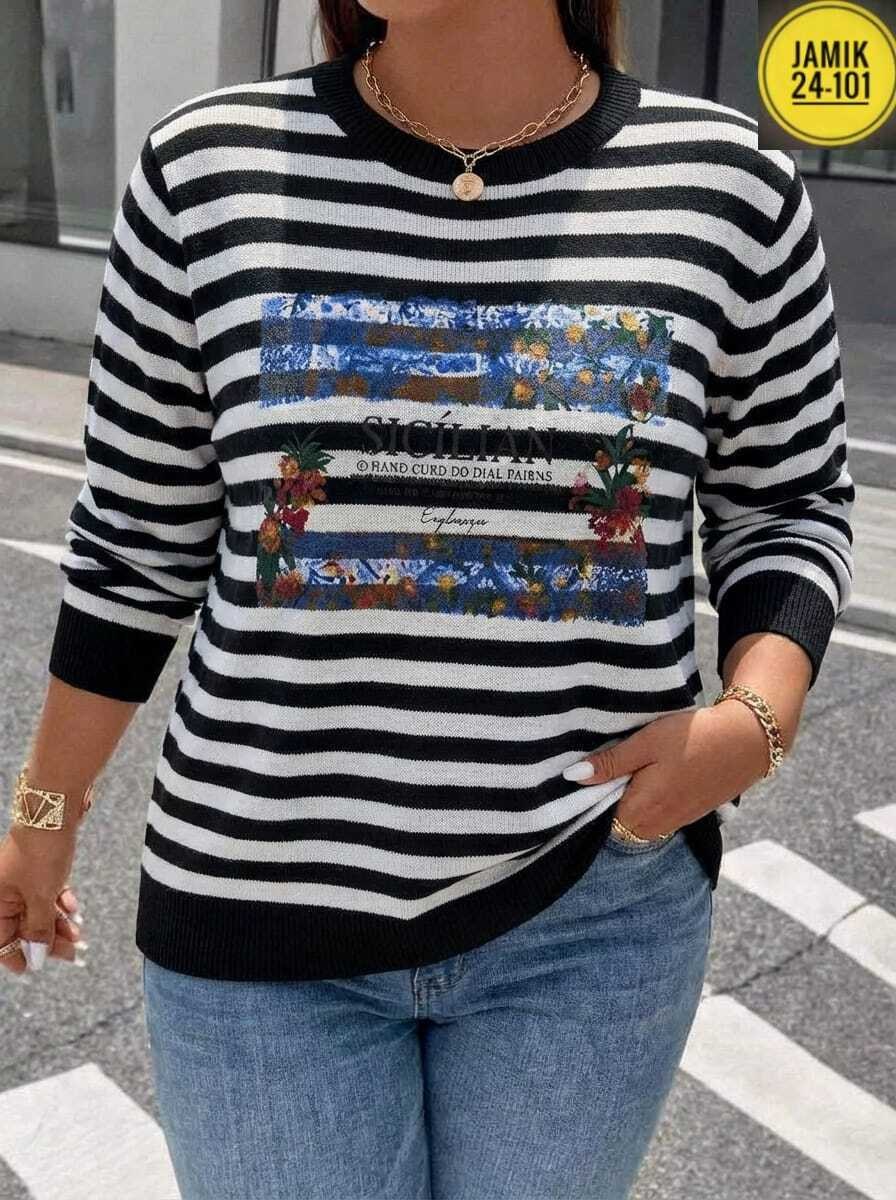 кофта женский,джемпер трикотажный,стильный джемпер,джемпер в полоску,женский свитер