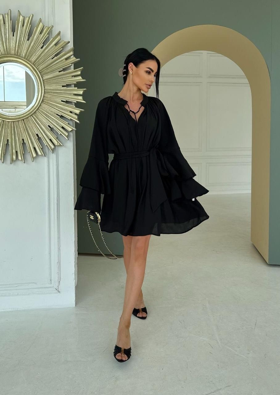 платье,стильное платье,платье нарядное весеннее с воланами aksenova 340935484,платье женское,шифоновое платье