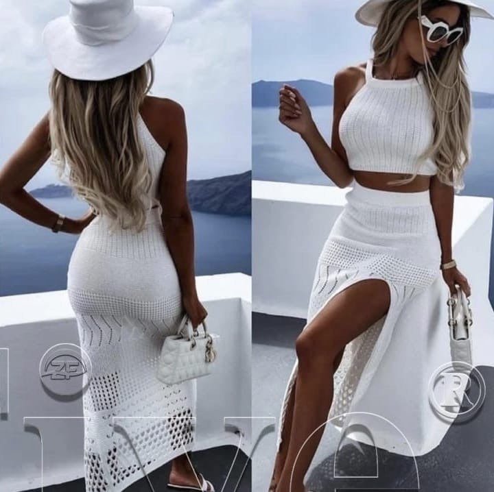 юбка пляжная,комплект топ и юбка вязаные летние bali vibe цвет бежевый,костюм с юбкой,юбка с пиджаком вязаный костюм,вязаные костюмы