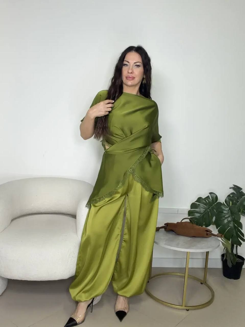 женский костюм,костюм для женщин,брючный костюм женский,широкие брюки женские