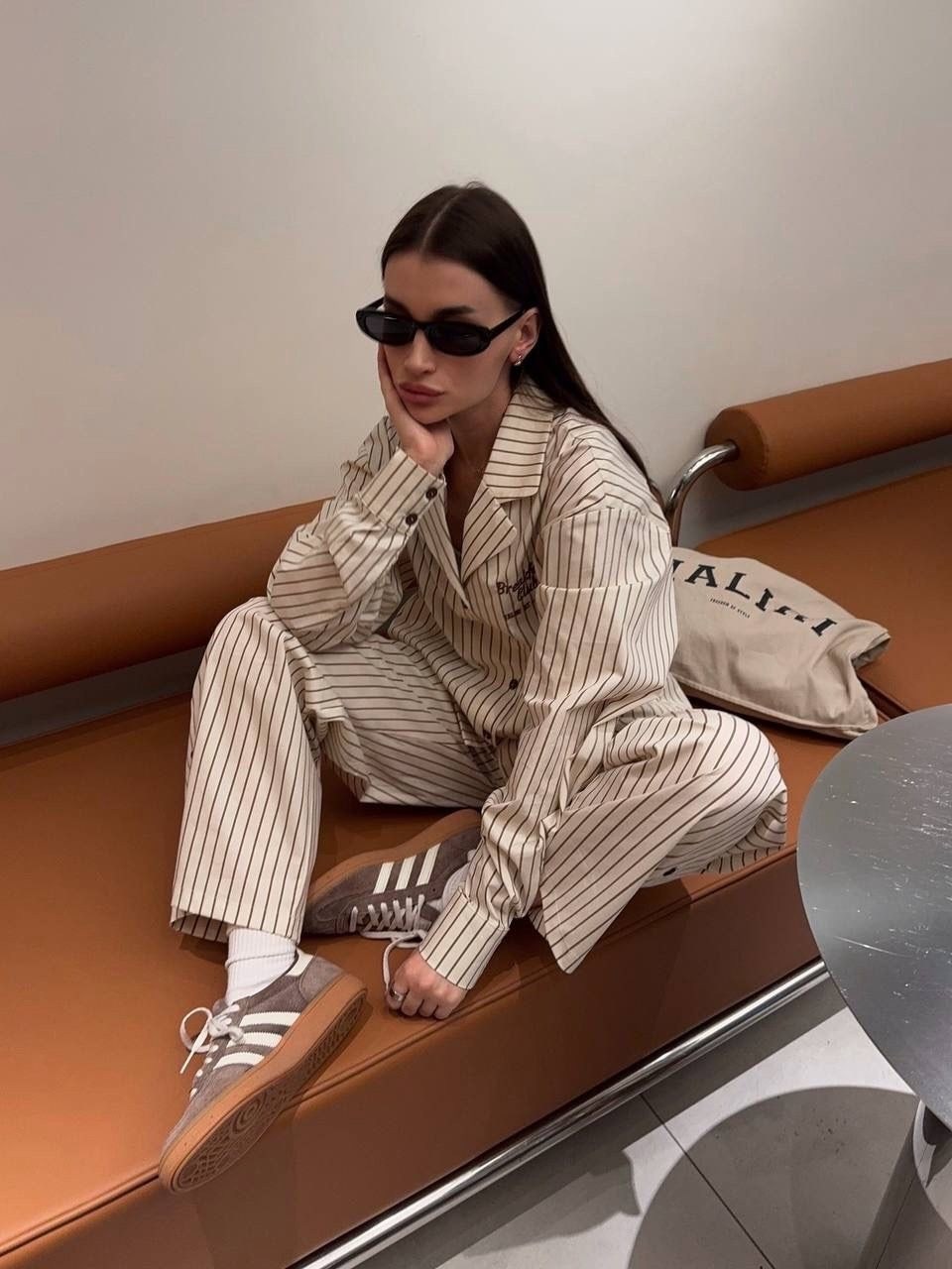 повседневный костюм,женский брючный костюм,костюм с брюками палаццо,брючный комплект