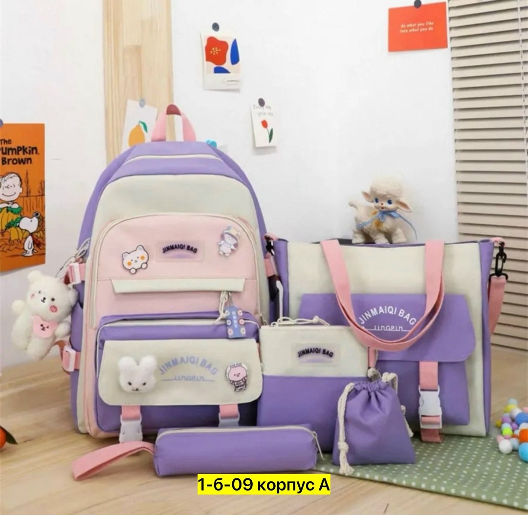 рюкзаки школьные,рюкзак rafl для девочки школьный комплект 4 в 1 сиреневый,рюкзак школьный портфель,детский рюкзак для девочек,рюкзак для учеников начальной