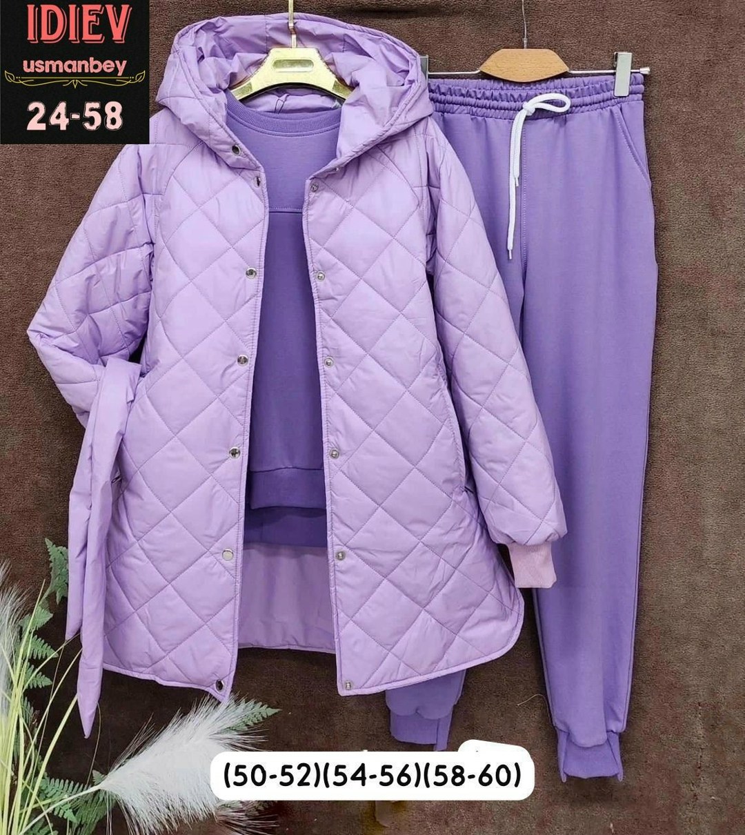 костюм из флиса с начесом плащевка размер 50 52 54 56 58,куртка-жатка,костюм теплый на флисе,костюм женский на флисе,костюм тройка с курткой