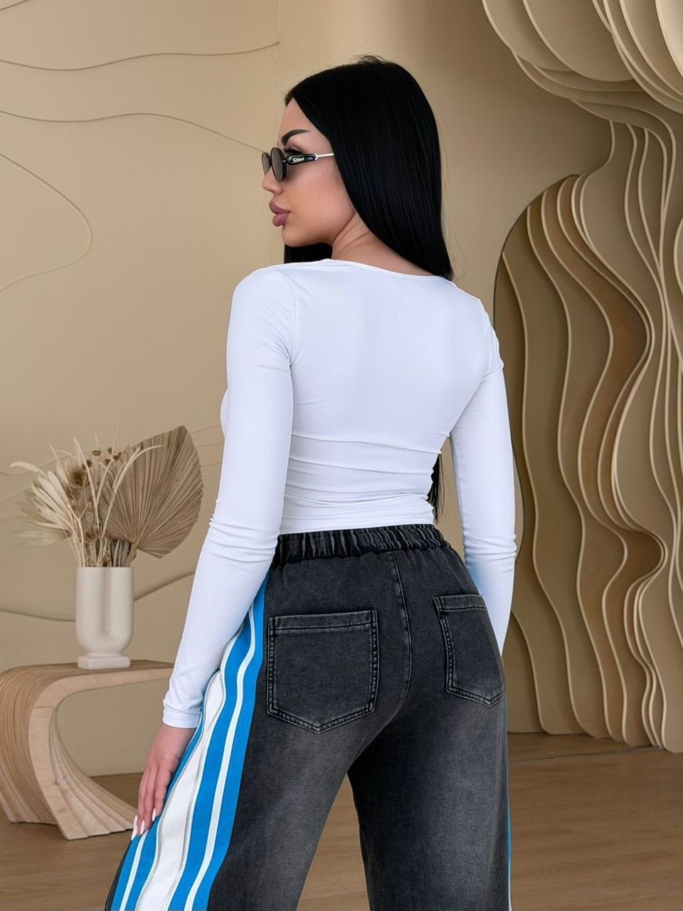 джинсы комбинированные,джинсы с лампасами,джинсы спортивные,джинсы с полосками,широкие брюки