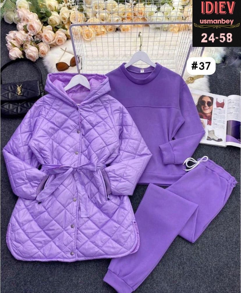 куртка-жатка,костюм теплый на флисе,костюм женский на флисе,cпортивный костюм женский на флисе,костюм тройка с курткой