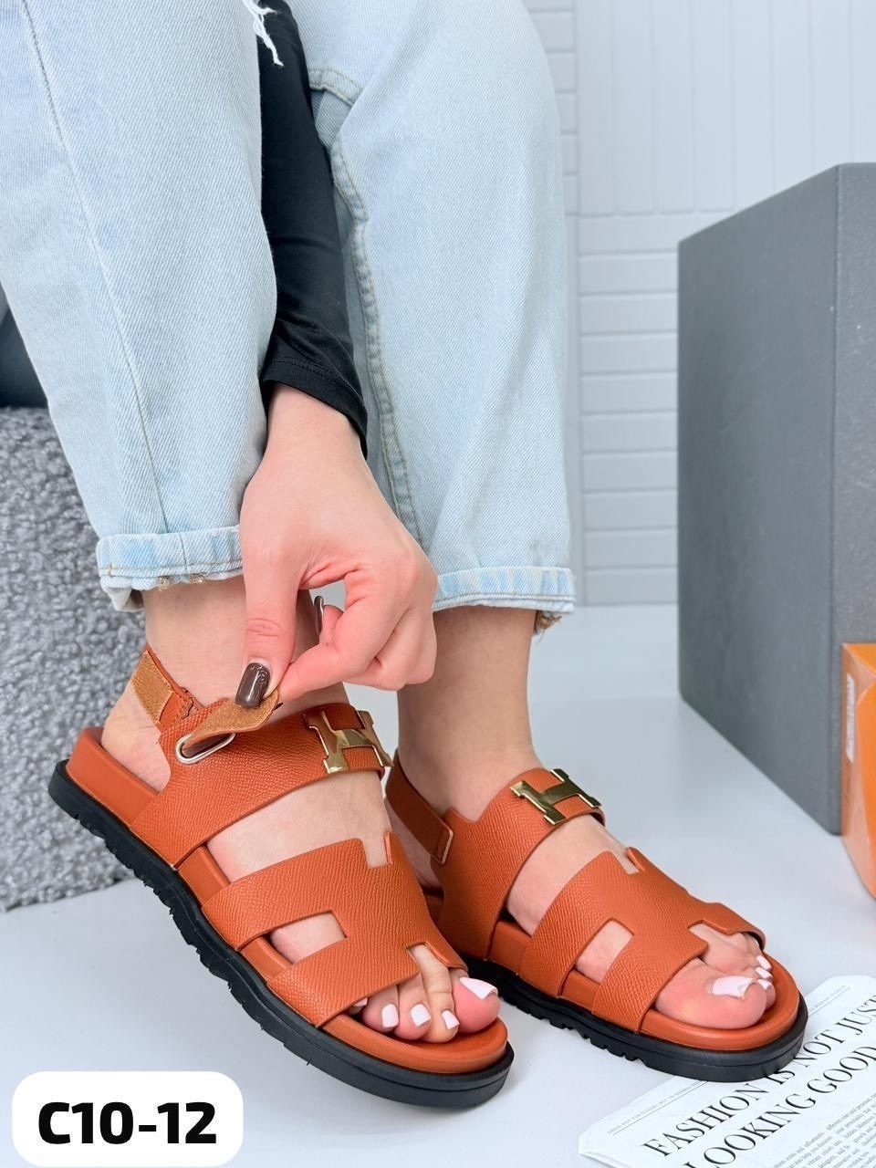 ,женские сандалии,сандалии hermes,сандалии,шлепанцы женские