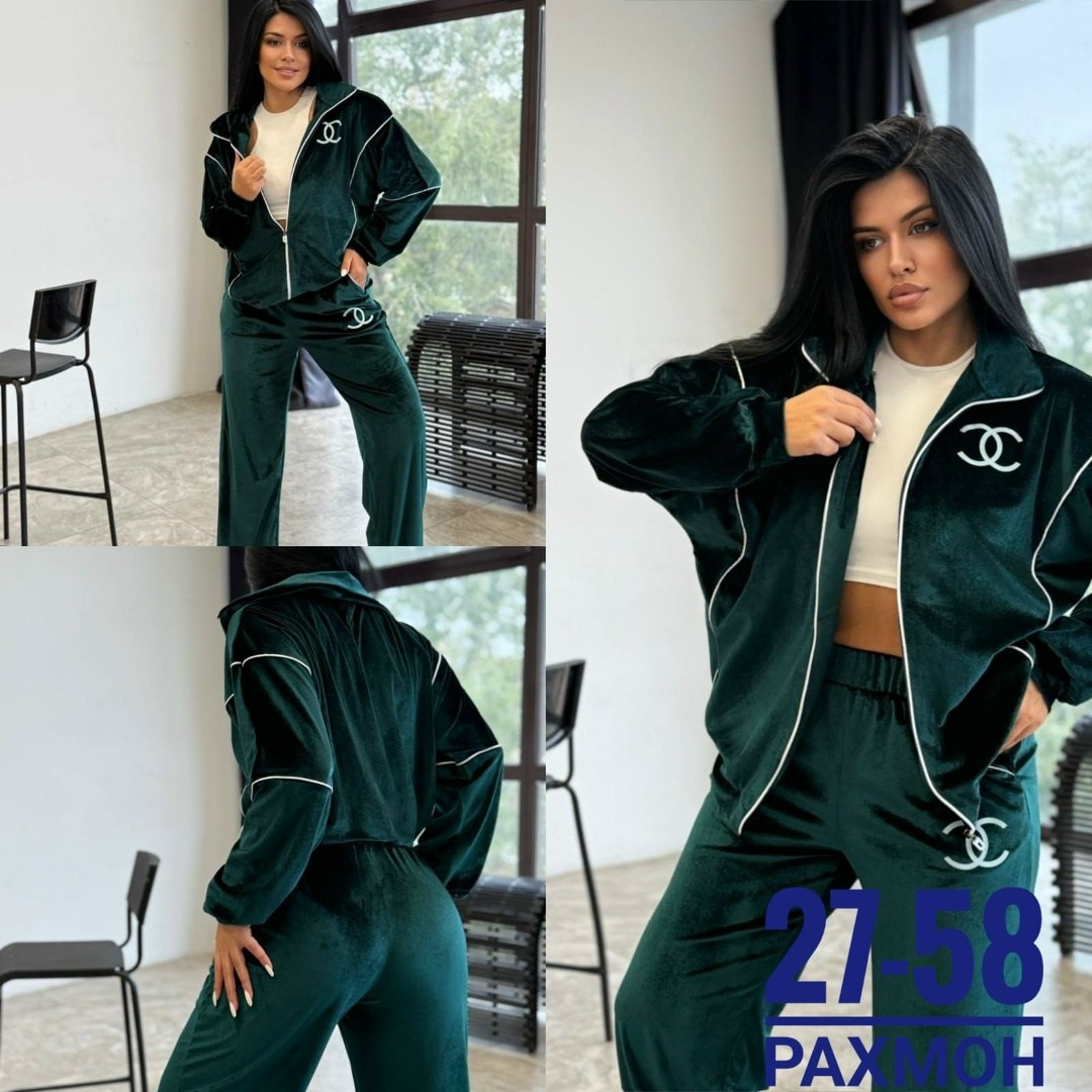 женские костюмы,велюровый костюм женский,черный велюровый костюм женский,костюм двойка,костюм велюровый