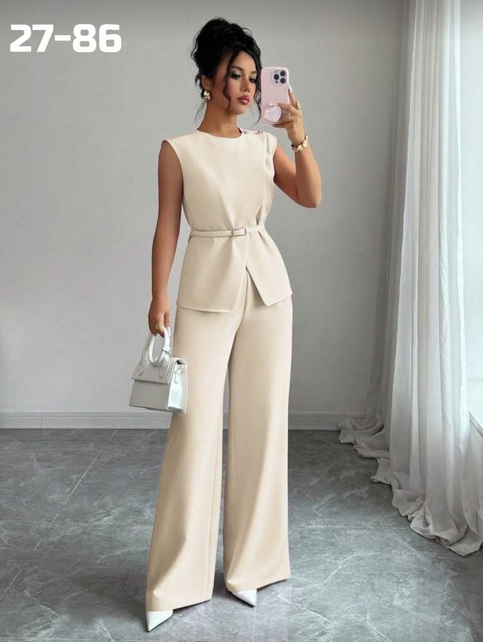 брючный костюм,брючные костюмы женские,костюм женский,брючный костюм элегантный,брючный костюм с жилетом chica chic