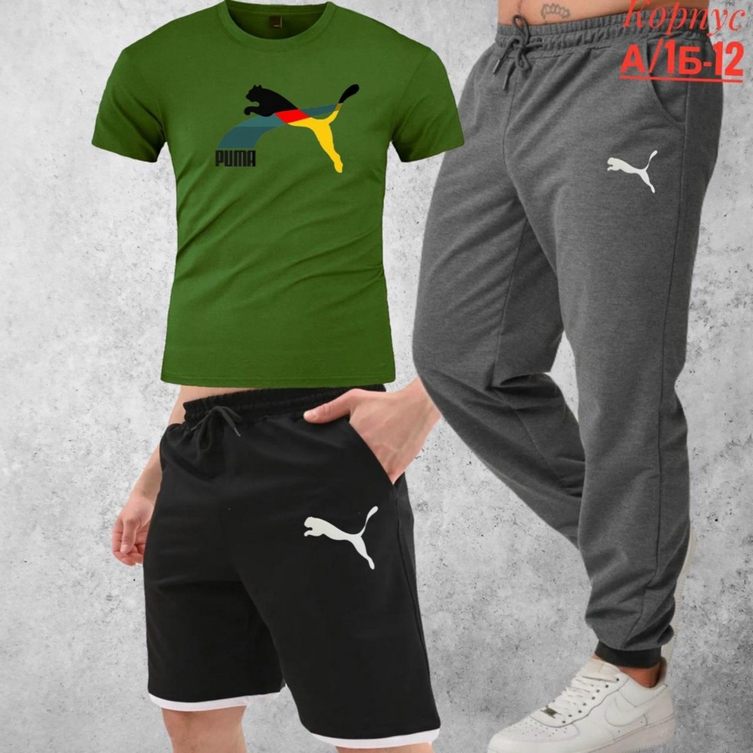 костюм спортивный мужской,спортивные костюмы,спортивный костюм мужской puma,костюм для мужчин,шорты футболка комплект мужской
