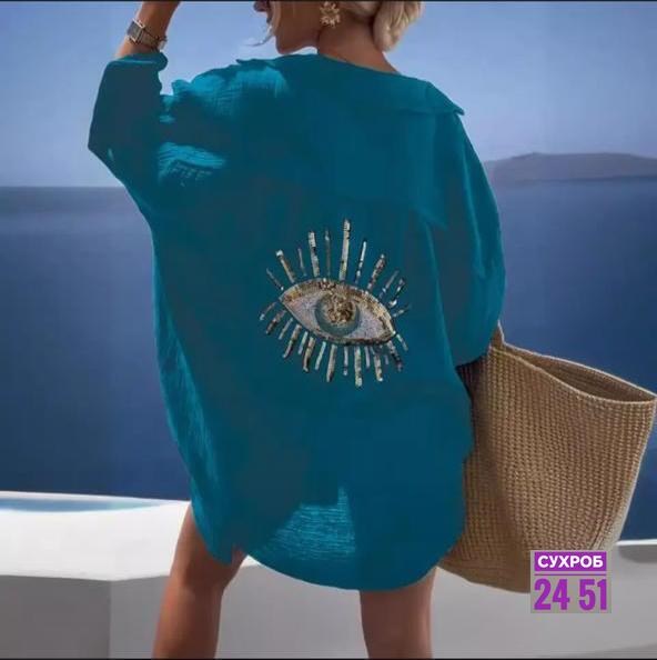 блузка с пайетками,платье рубашка с пайетками,рубашка с пайетками,пляжная одежда,пляжная рубашка женская