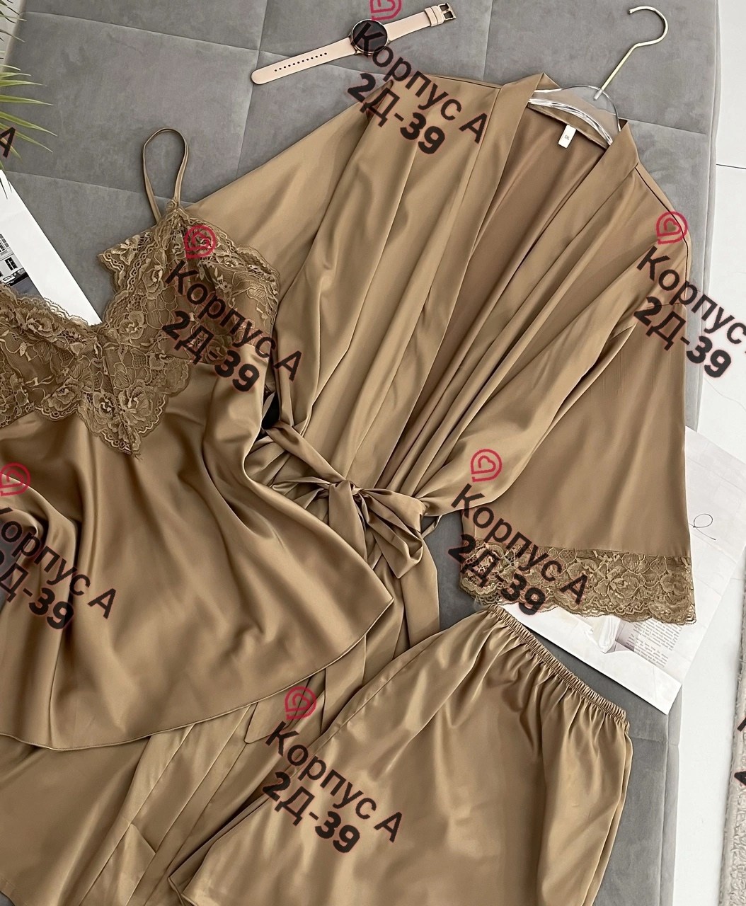 комплект пижама,пижама женская комплект,пижама комплект для дома,пеньюар женский комплект,шелковая пижама