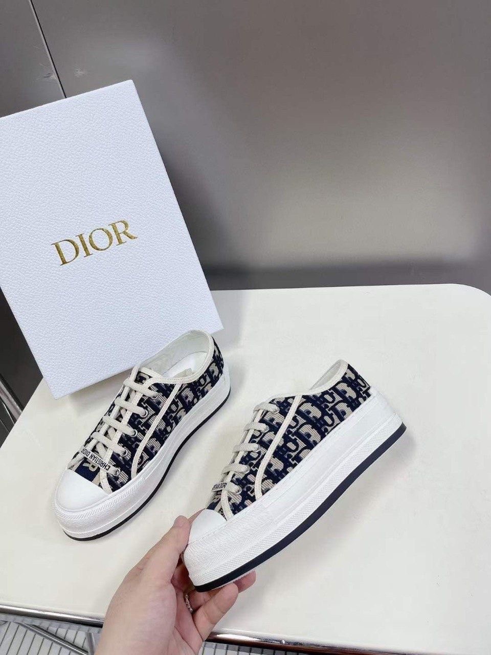 кеды диор женские,кеды dior женские,кеды диор,кеды женские dior walk'n'dior,dior женские кеды на платформе walk'n' - grey / white