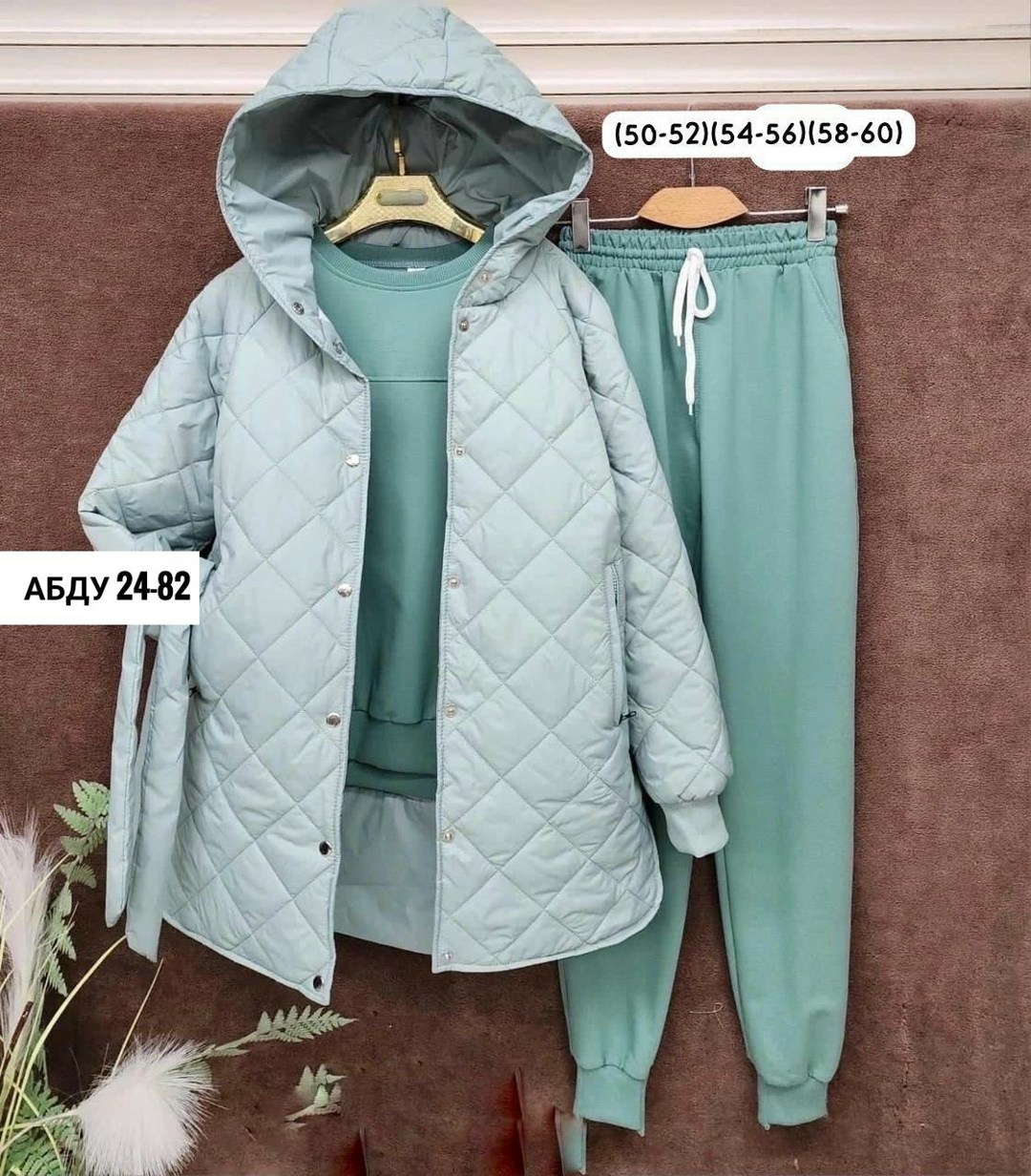 костюм из флиса с начесом плащевка размер 50 52 54 56 58,куртка-жатка,костюм теплый на флисе,костюм женский на флисе,cпортивный костюм женский на флисе