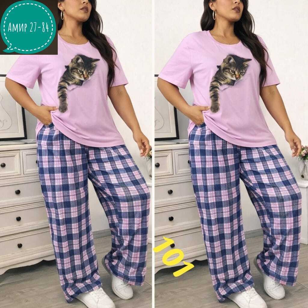женская пижама,пижама женская штаны,пижама со штанами,пижама серая,пижама женская брюки