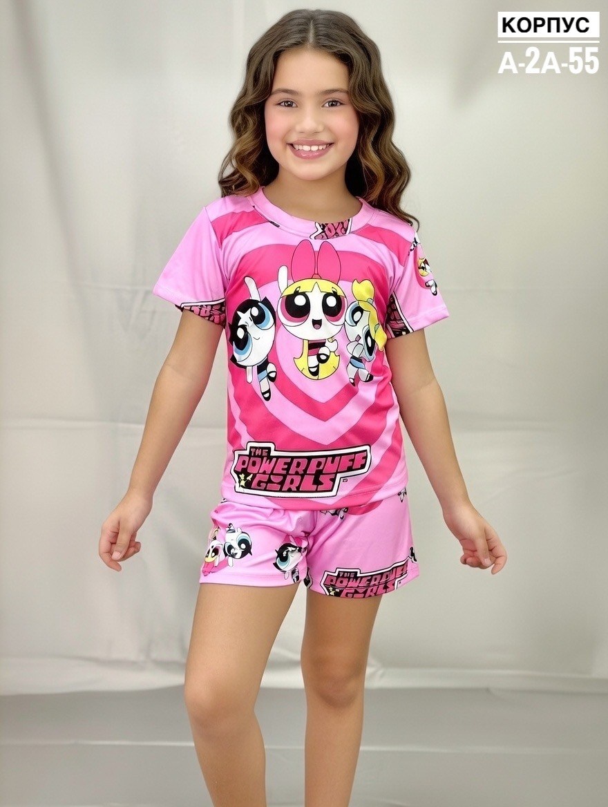 пижама для девочек,комплект одежды девочке,комплект для девочки trp4137,костюм для девочек,комплект пижама