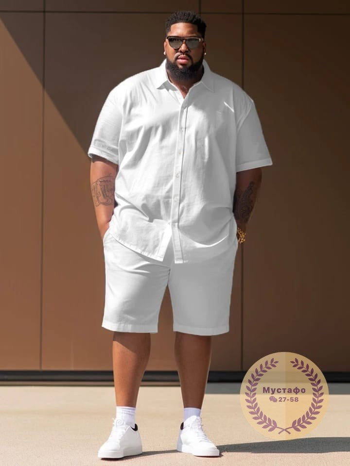 рубашка с коротким рукавом и шорты,костюм рубашка с шортами летний,костюм летний мужской,костюм летний мужской с шортами,одежда мужская