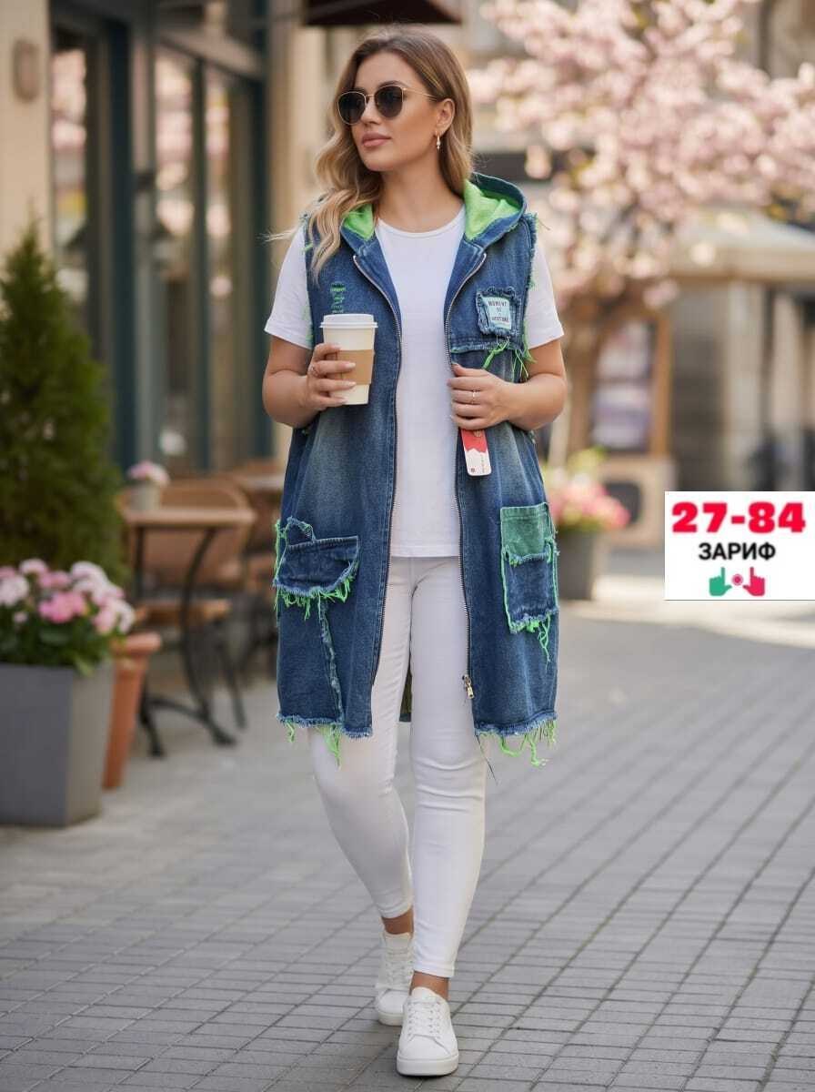 женский джинсовый жилет большого размера,жилет джинсовый женский с карманами,джинсовый жилет женский,жилет женский джинсовый удлиненный,джинсовая жилетка больших размеров