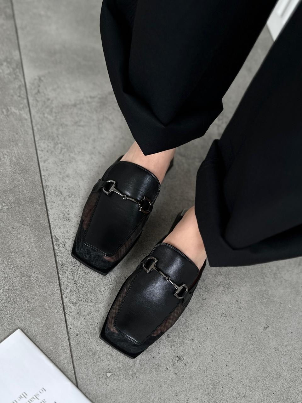 , женская,лоферы женские,лоферы гуччи с открытой пяткой,повседневная