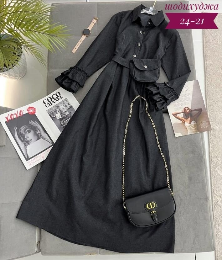 платье из джинсовой ткани,женское джинсовое платье,джинсовая платье,женское джинсовое платье с длинным рукавом,джинсовое платье с длинными рукавами