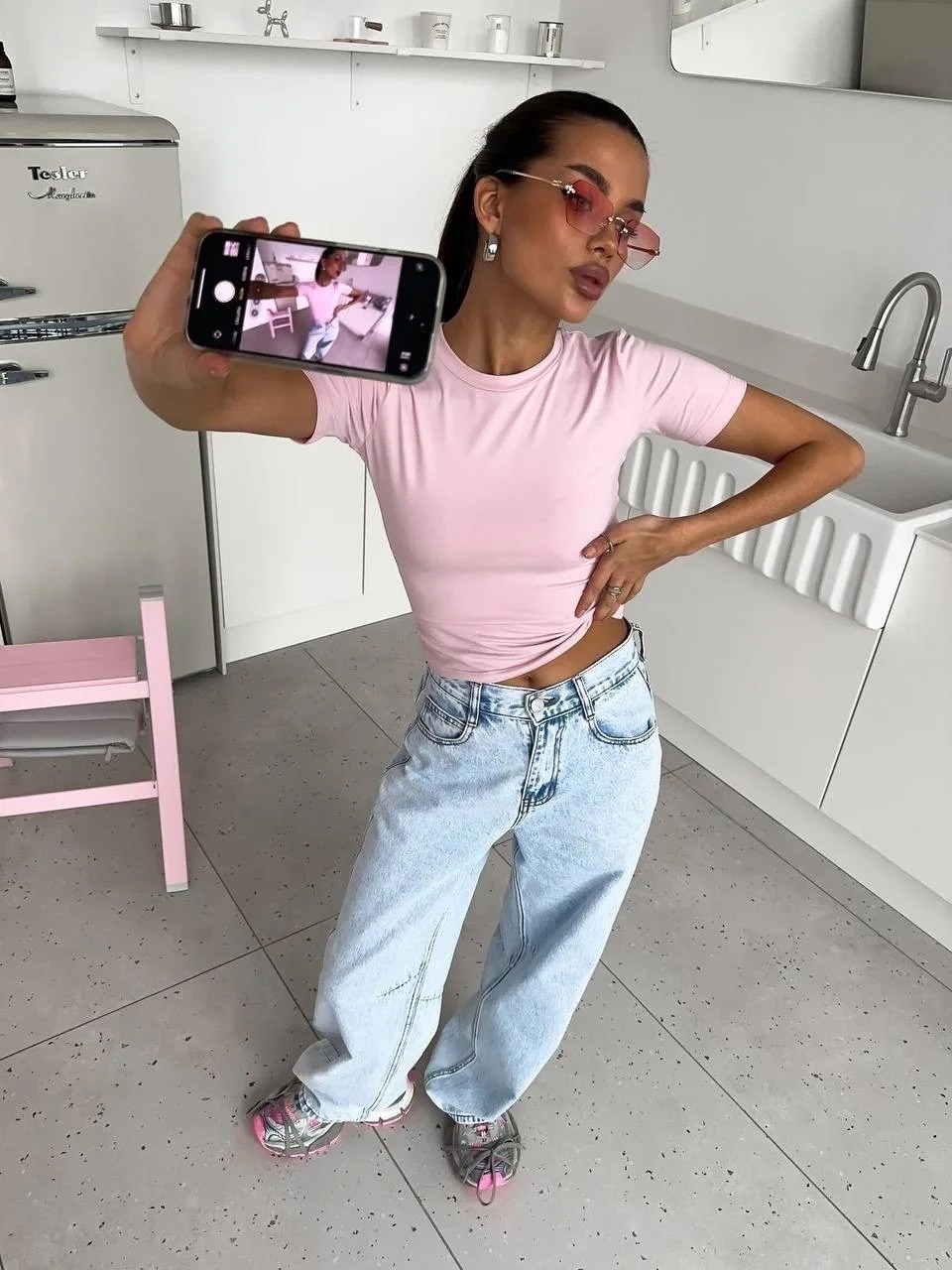 футболки женская,обтягивающий топ,футболка женская бордовая,футболка топ укороченная базовая облегающая yuji.clo 287737990,футболка бордовая