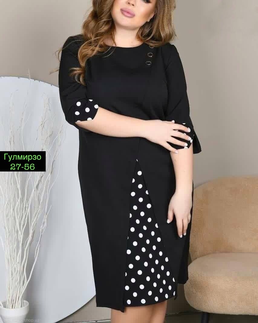 комбинированное платье,платье на заказ,платье для полных, больших размеров,платье